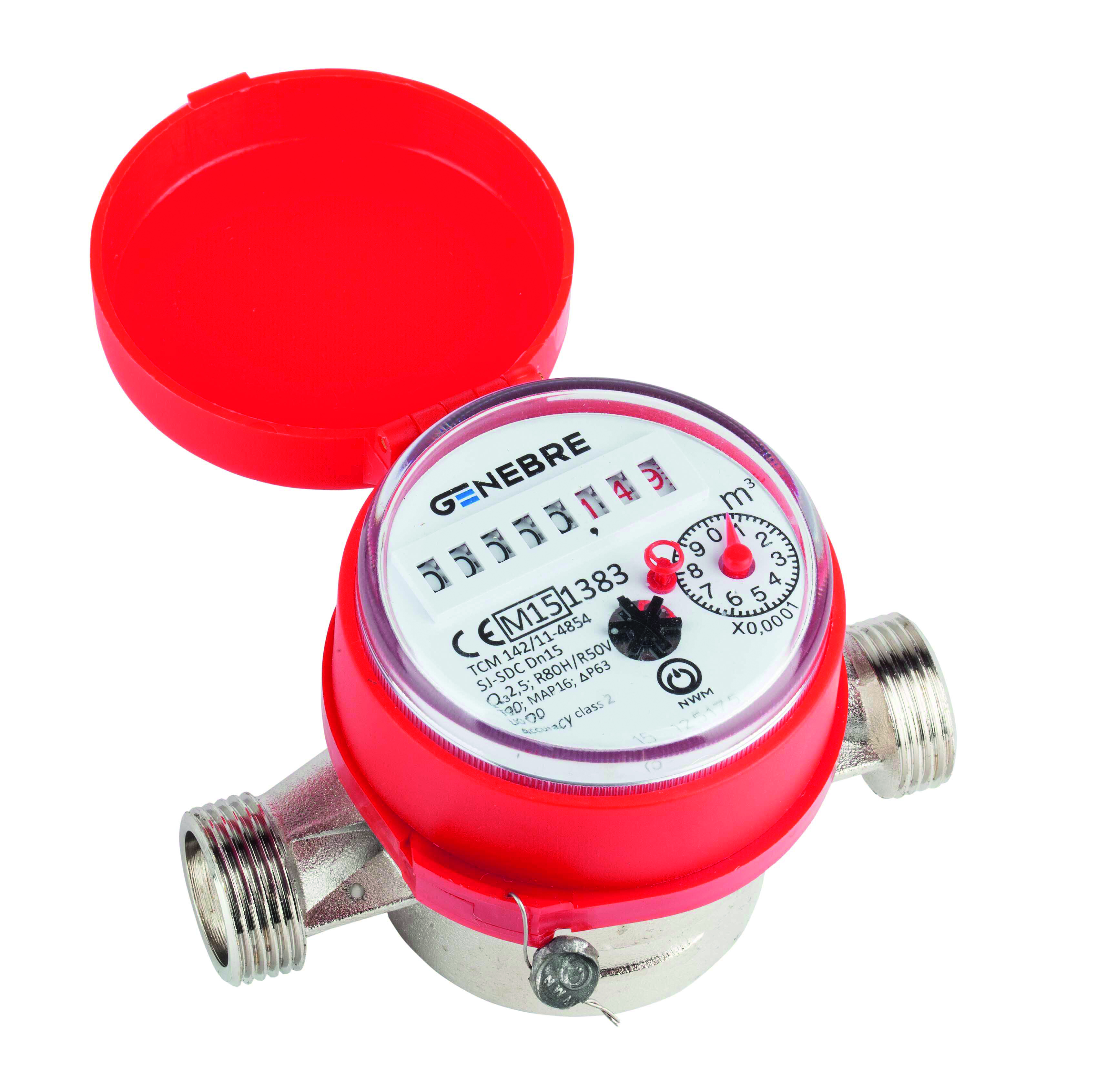 Contador de agua de chorro único (Agua caliente)