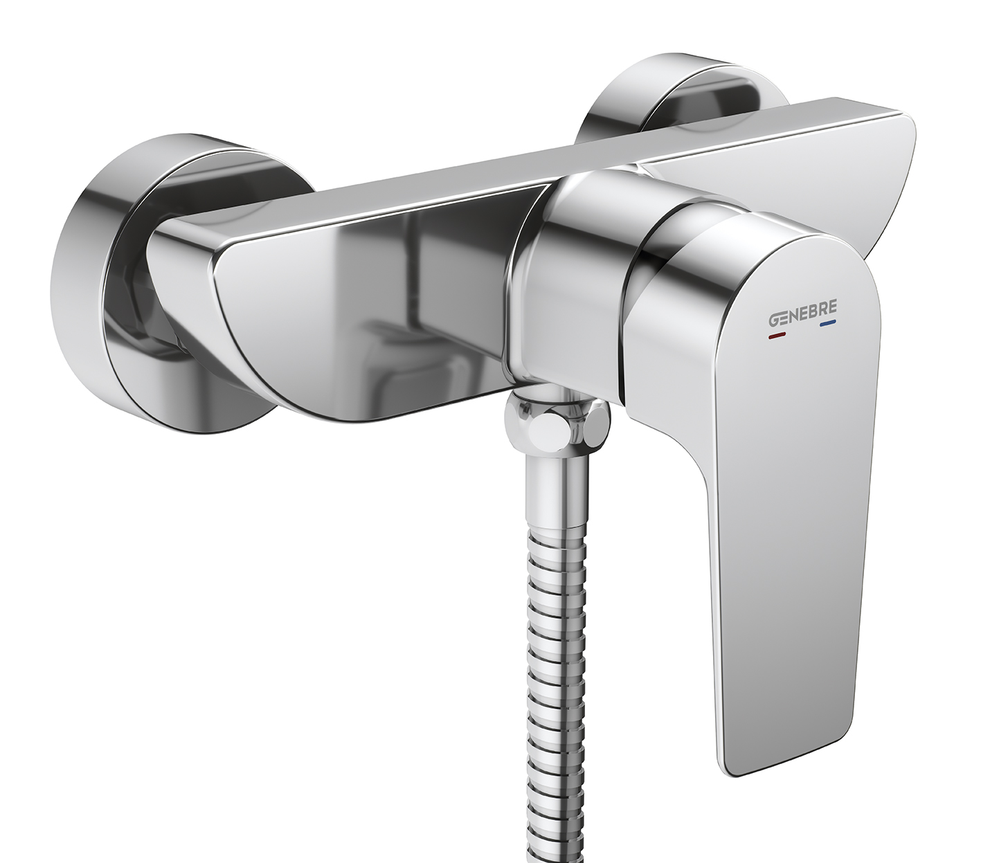 Monomando de ducha con kit