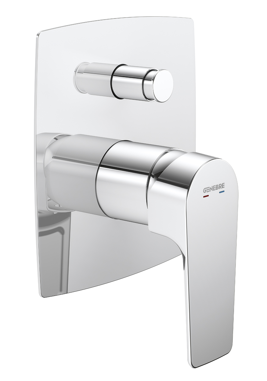 Monomando empotrado con inversor 2 vías