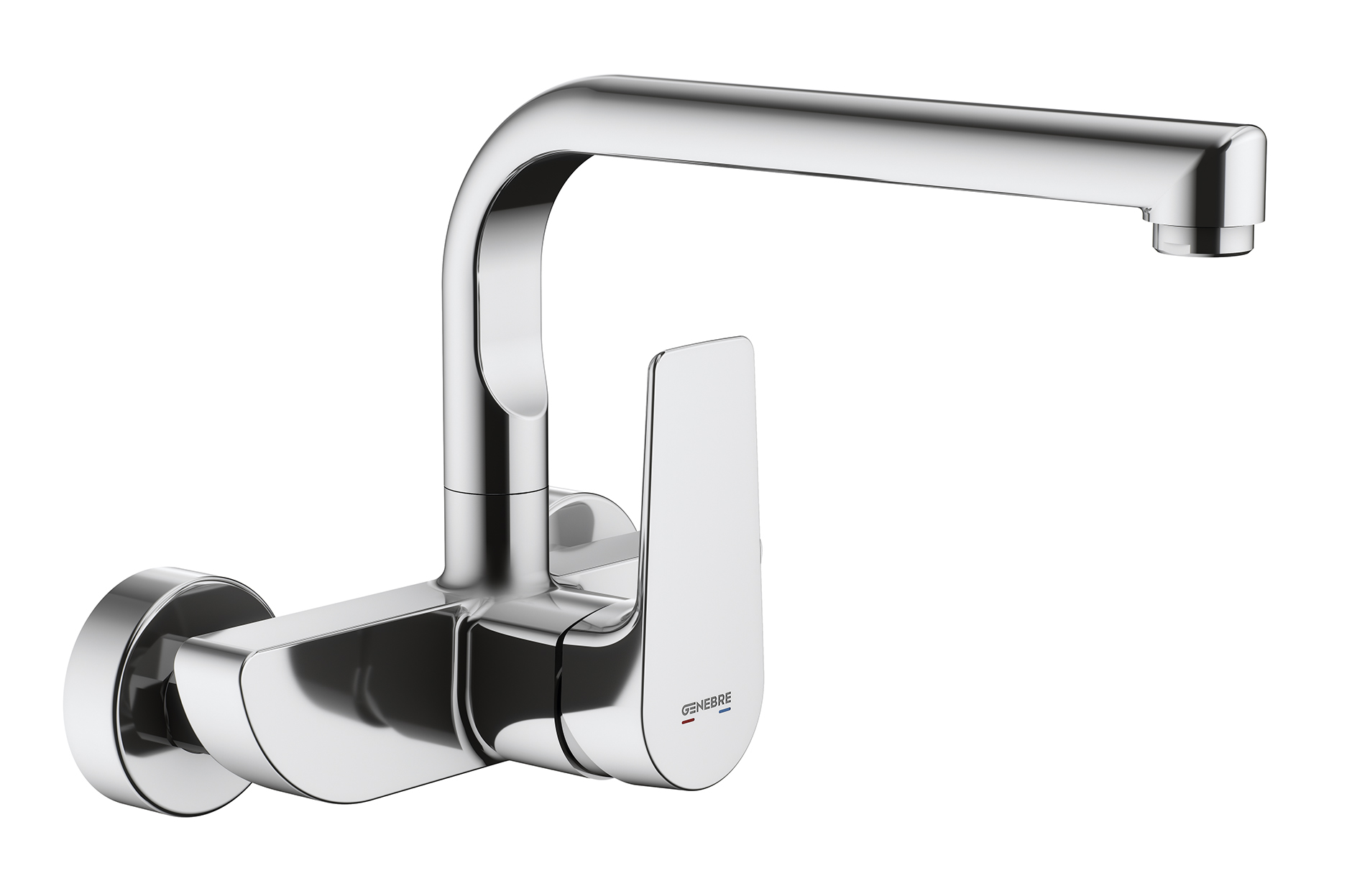 Grifo de cocina monomando mural KORAL