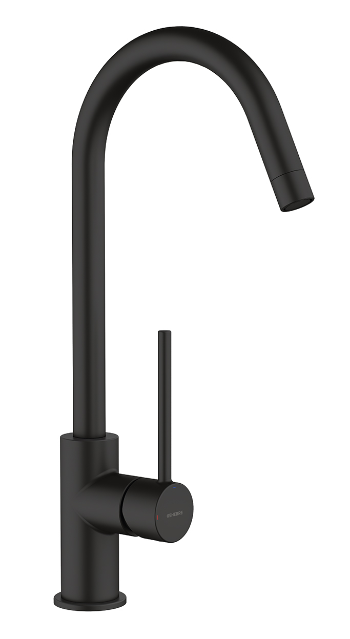 Grifo de cocina monomando cartucho 25 apertura en frio Black TAU