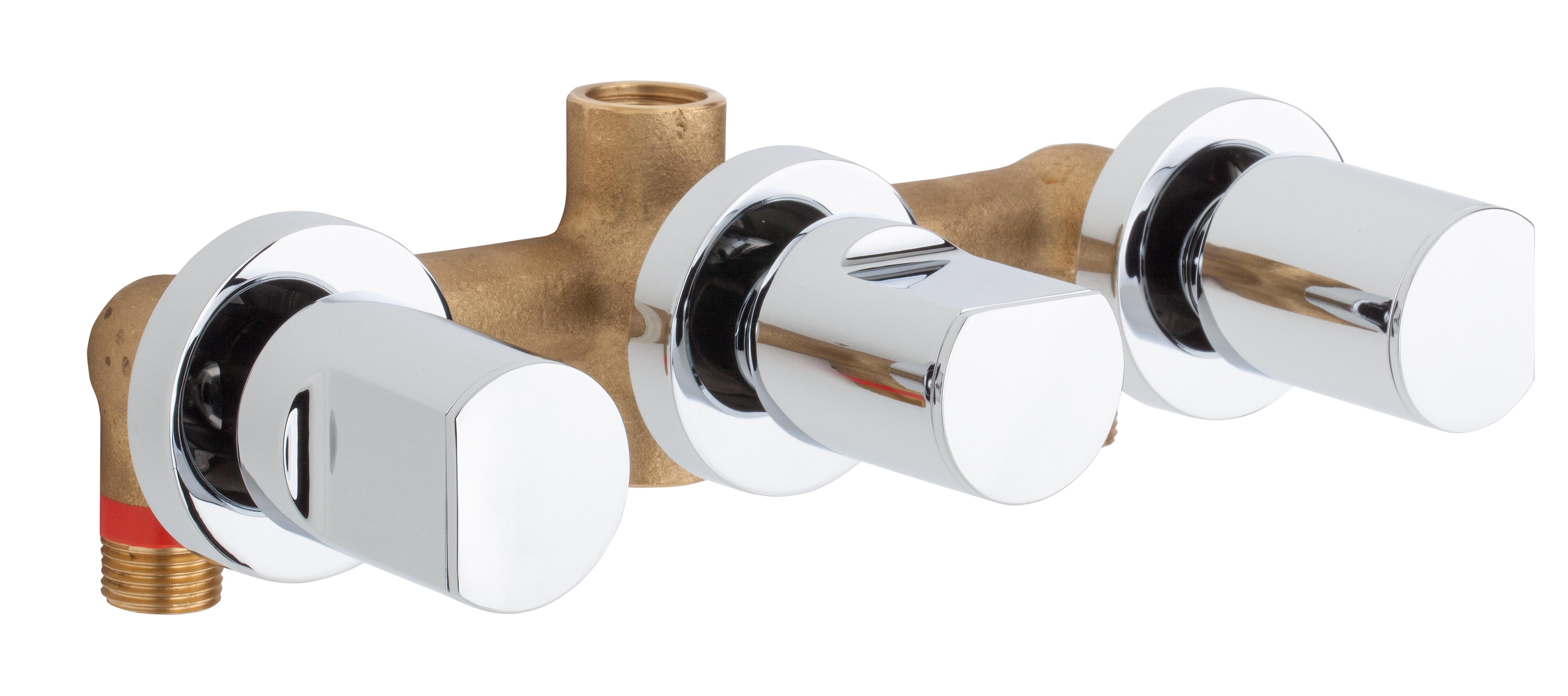 Grupo baño empotrado 8" con inversor