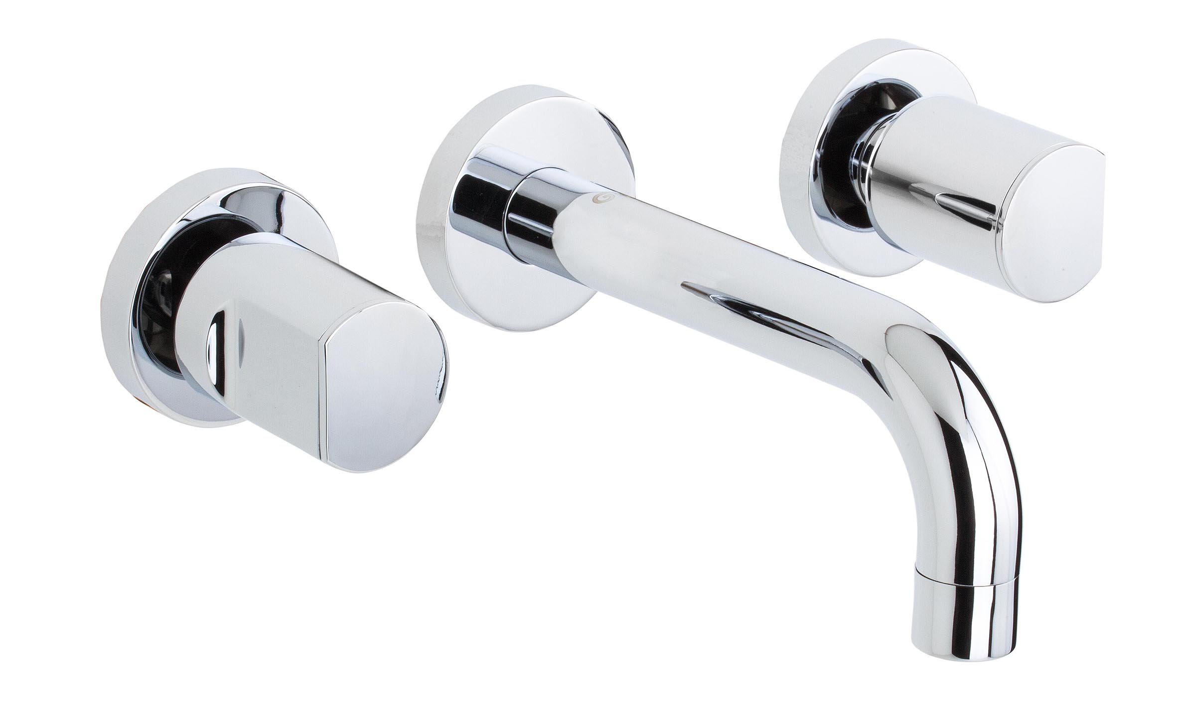 Grupo de lavabo empotrado caño 16 cm