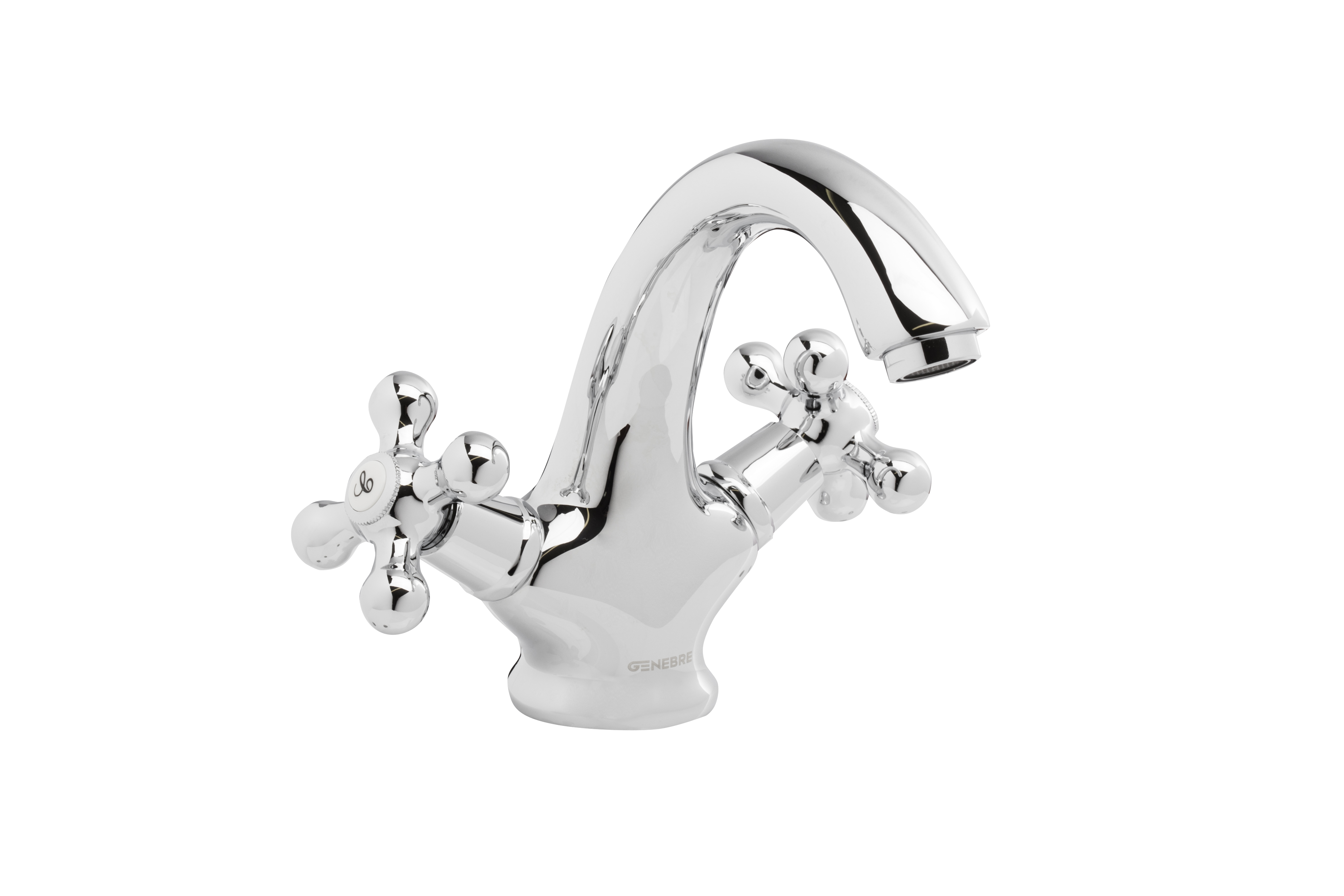 Monobloc de lavabo cromo