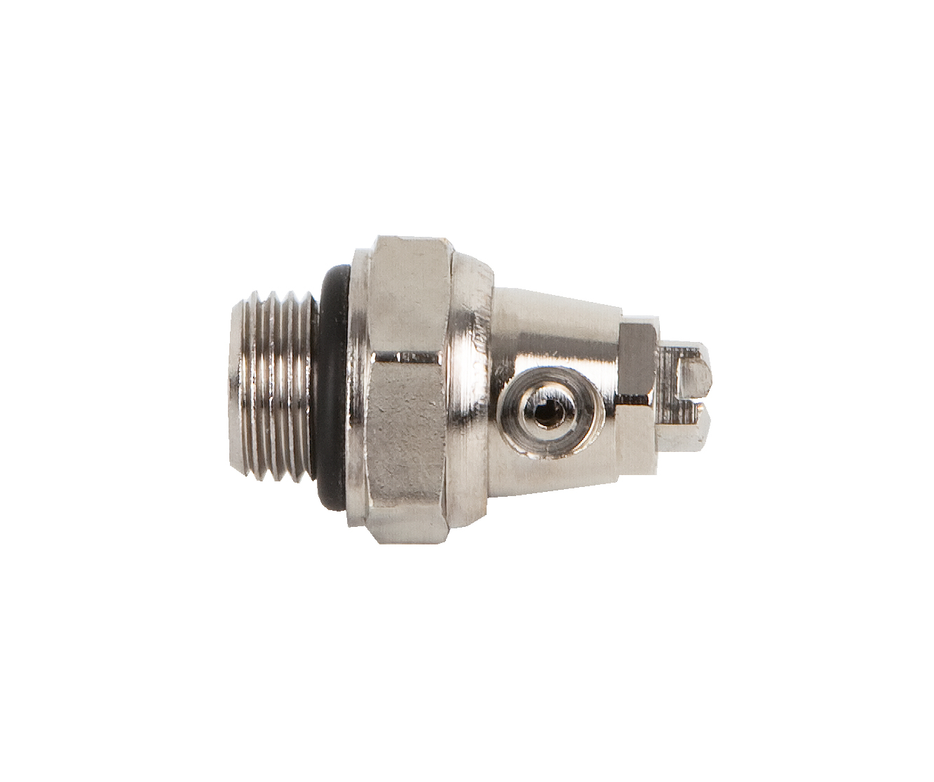 Purgador manual de aire orientable