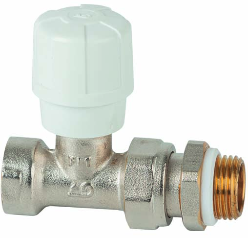 Válvula manual recta para tubo de hierro