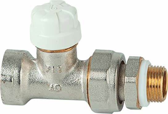 Detentor recto para tubo de hierro