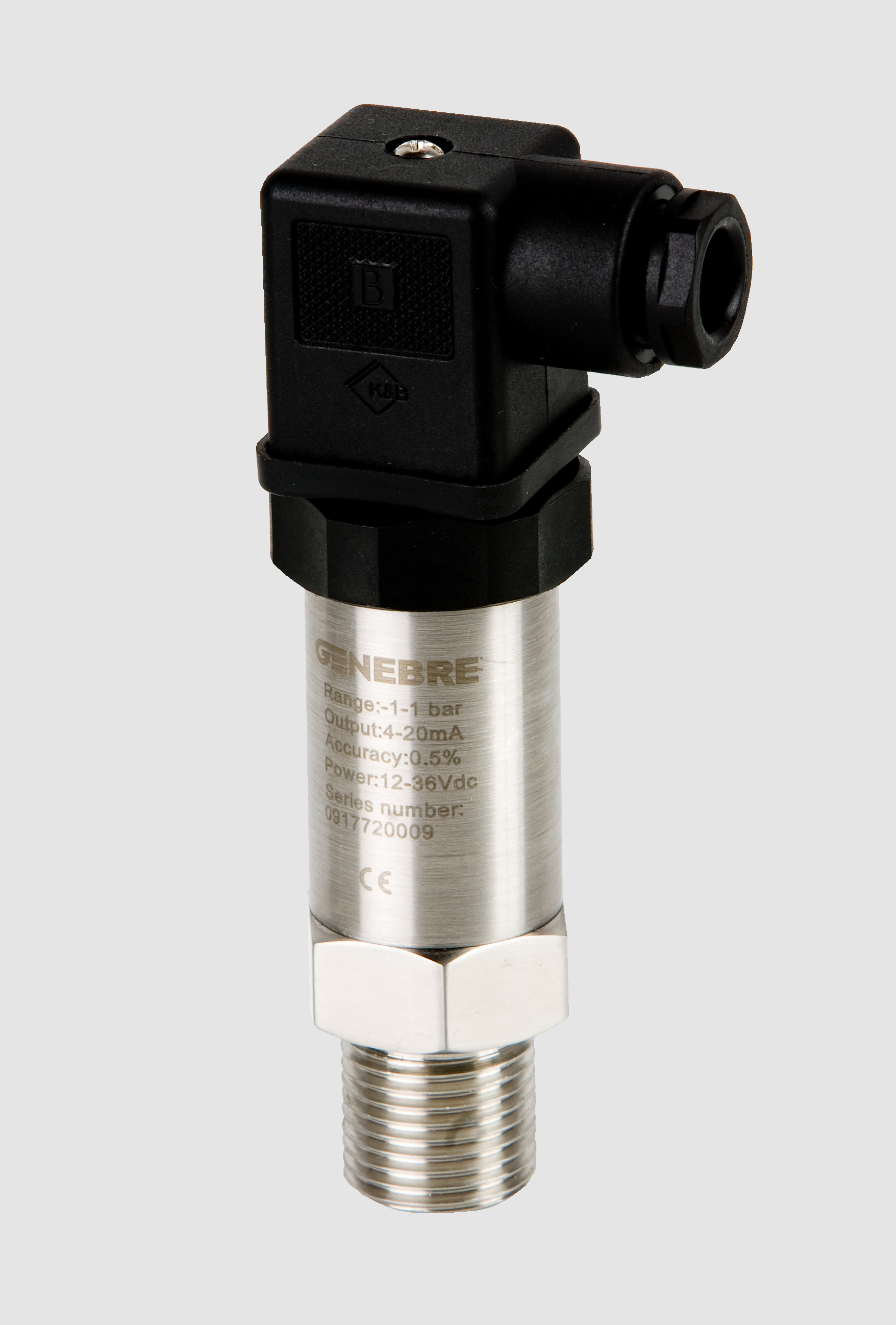 Transmisor de presión inox.