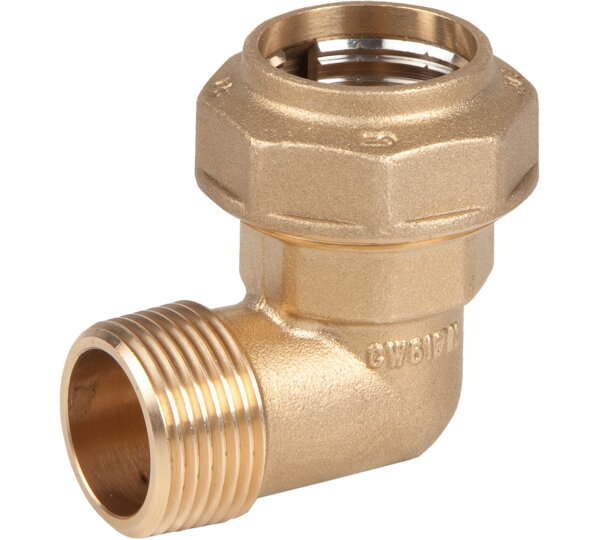 Racor “L” codo macho