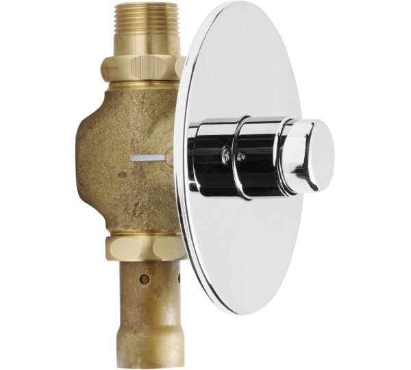 Válvula de descarga empotrada 1” temporizada
