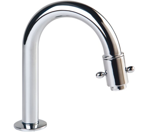 Caño vertical con montura cerámica