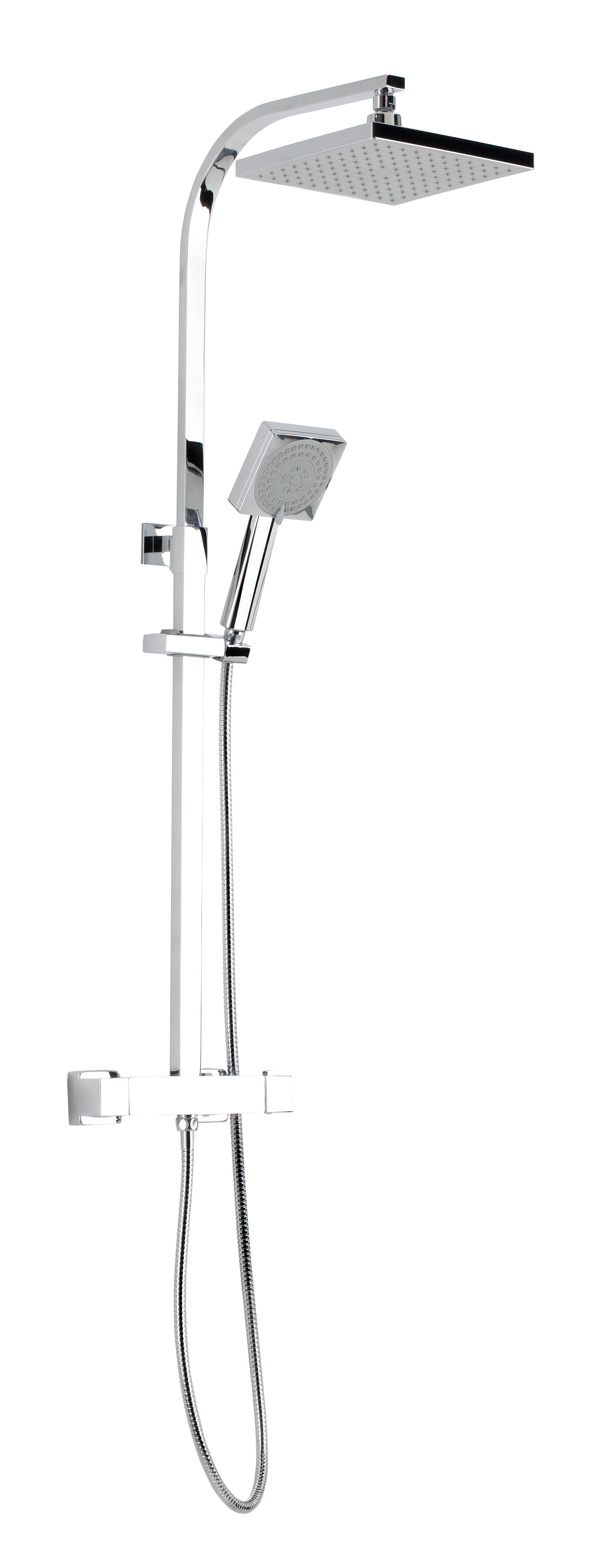 Columna termostática extensible con kit