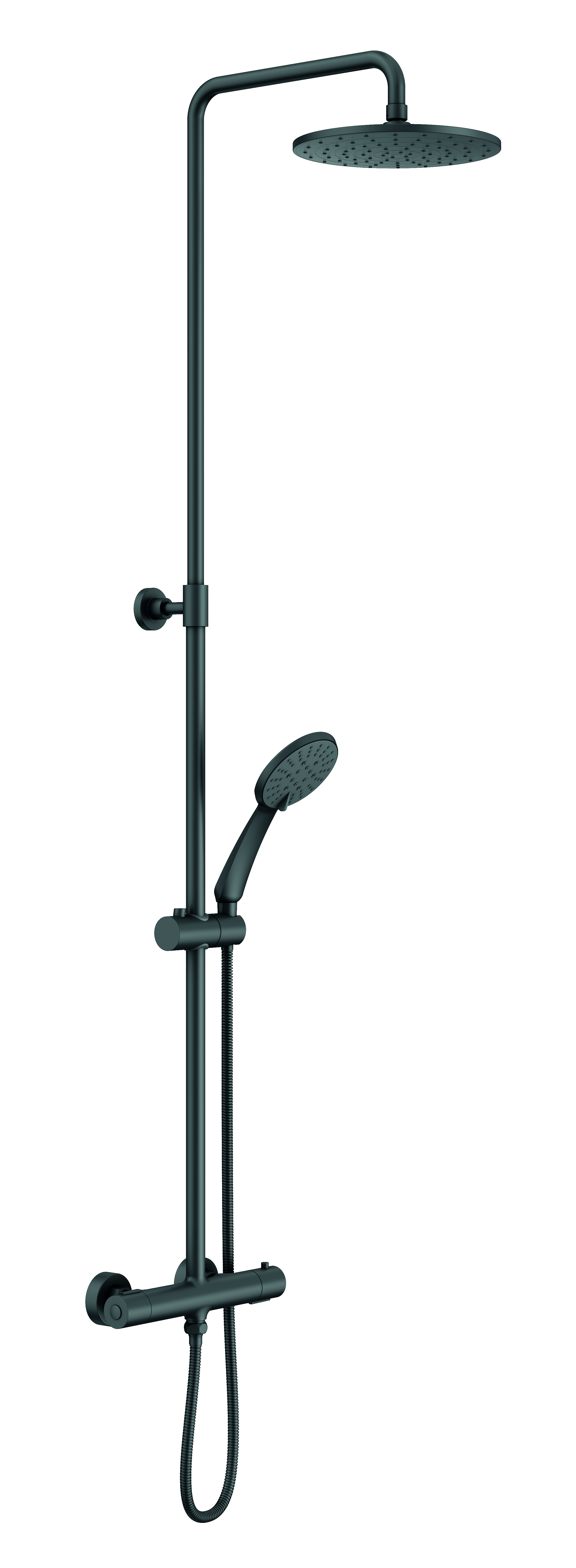 Columna termostática extensible con kit