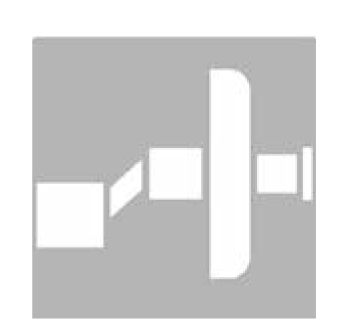 Conjunto florón y excéntricas cuadrado