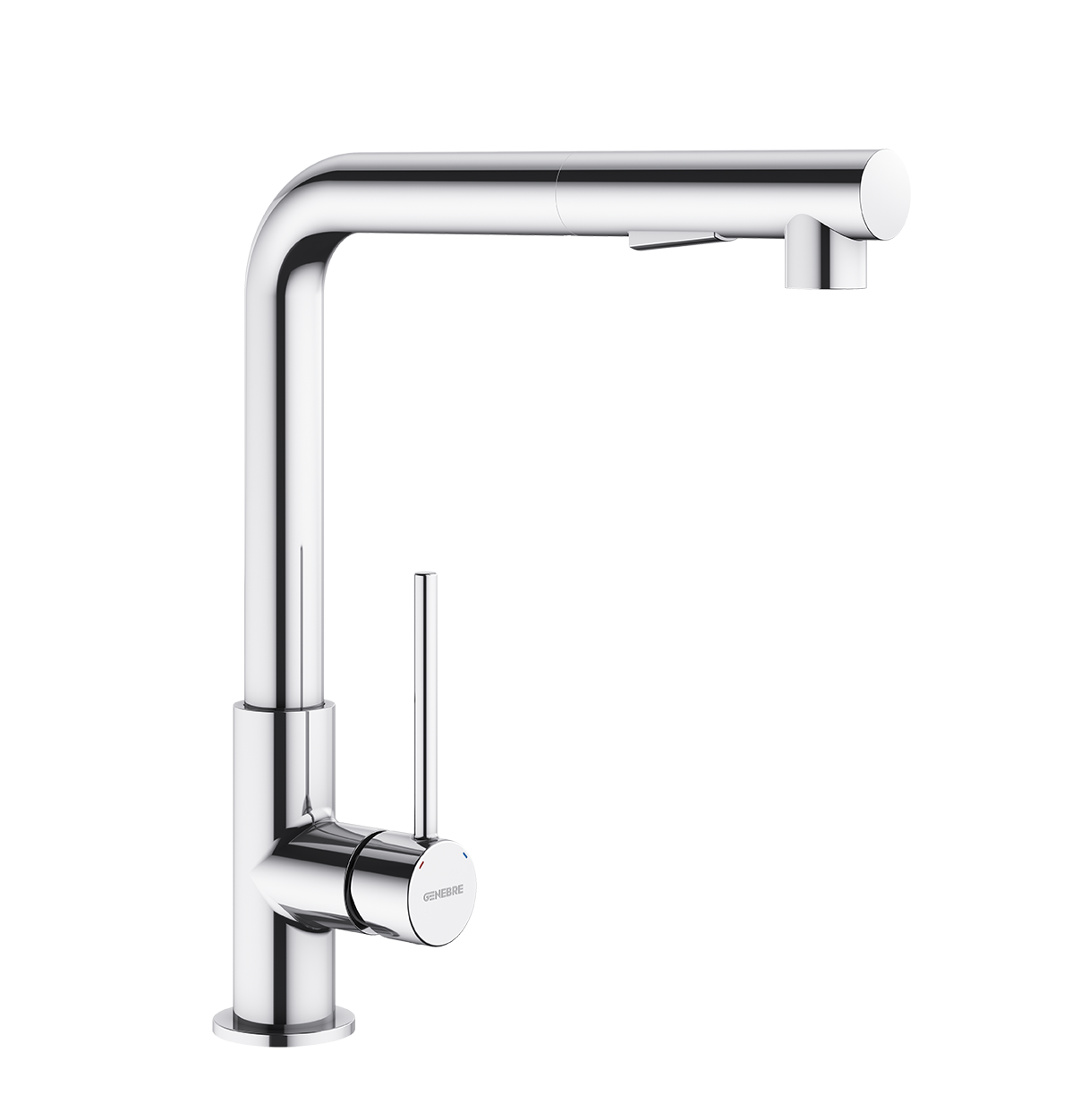 Grifo de cocina monomando caño extraible TAU